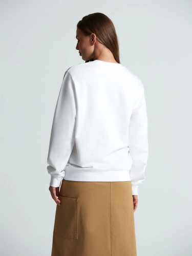 Свитшот Toima 2.0, белый Свитшот Toima 2.0, белый