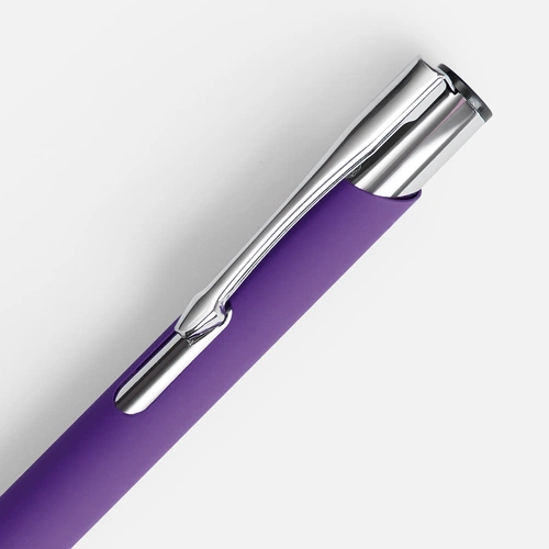 Ручка шариковая Keskus Soft Touch, фиолетовая Ручка шариковая Keskus Soft Touch, фиолетовая