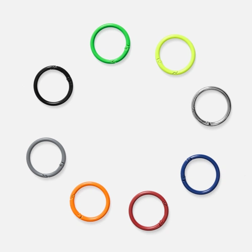 Карабин-кольцо Claus, L, зеленый неон Карабин-кольцо Claus, L, зеленый неон