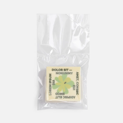 Печенье Dream White в белом шоколаде, квадрат Печенье Dream White в белом шоколаде, квадрат