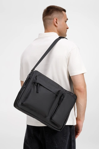Сумка для ноутбука Traffic, черная Сумка для ноутбука Traffic, черная