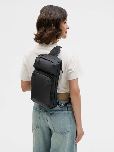 Рюкзак на одно плечо Jekko, черный Рюкзак на одно плечо Jekko, черный