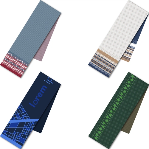 Шарф Joyful на заказ, XL, полушерсть Шарф Joyful на заказ, XL, полушерсть