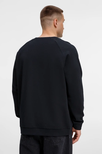 Свитшот унисекс Avenu, черный Свитшот унисекс Avenu, черный