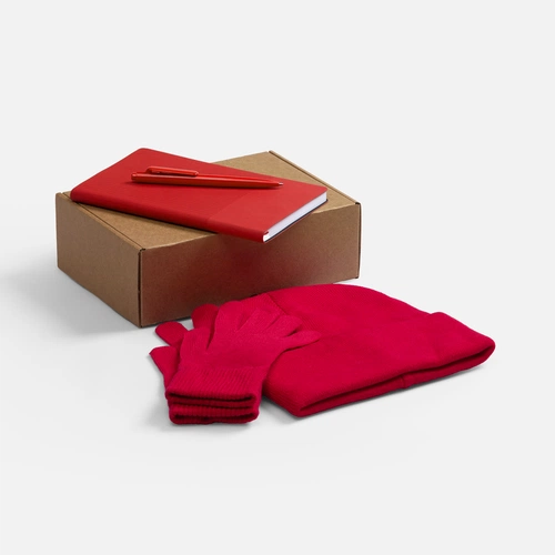 Набор Knit Warm, красный Набор Knit Warm, красный