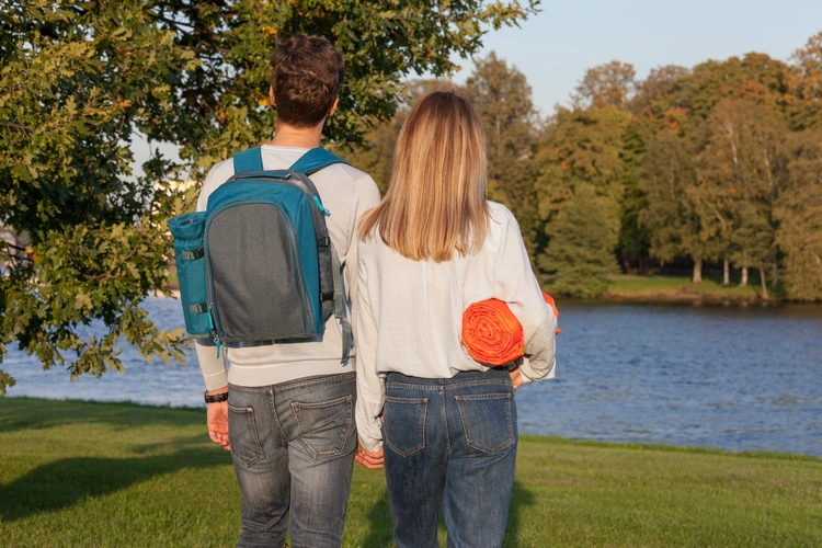 Плед для пикника Comfy, зеленый Плед для пикника Comfy, зеленый