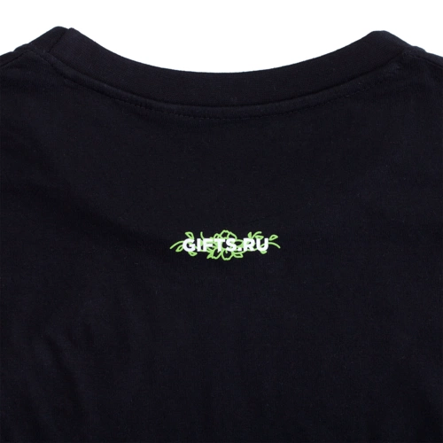 Футболка мужская Regent Fit 150, черная Футболка мужская Regent Fit 150, черная