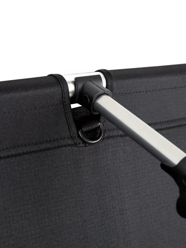 Раскладушка туристическая XJC04, черная Раскладушка туристическая XJC04, черная