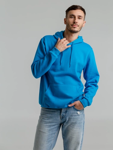 Толстовка с капюшоном Snake II бирюзовая Толстовка с капюшоном Snake II бирюзовая