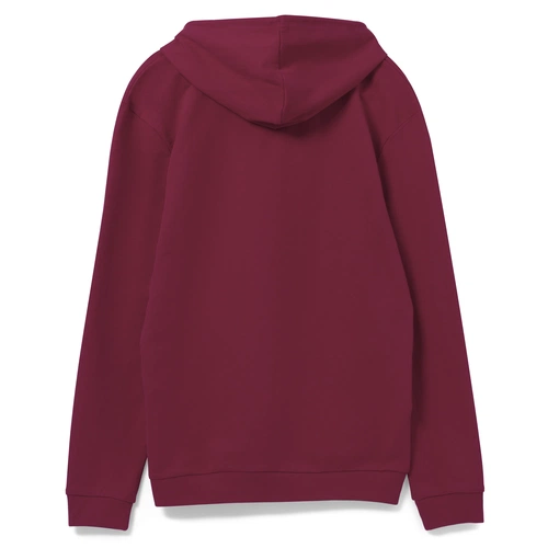 Толстовка с капюшоном унисекс Hoodie, бордовая Толстовка с капюшоном унисекс Hoodie, бордовая