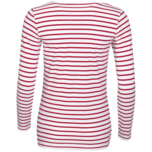 Футболка женская Marine Women, белая с красным Футболка женская Marine Women, белая с красным