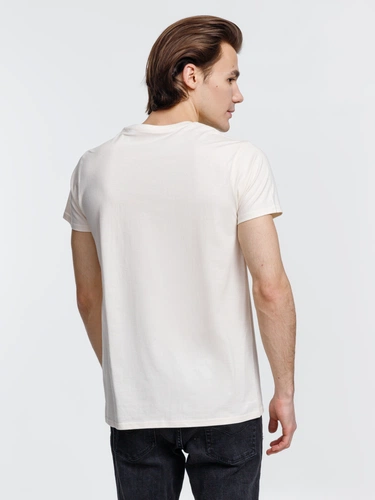 Футболка мужская Crusader Men, светло-бежевая (неокрашенная) Футболка мужская Crusader Men, светло-бежевая (неокрашенная)