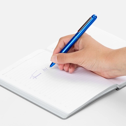 Ручка шариковая Scribo, синяя Ручка шариковая Scribo, синяя