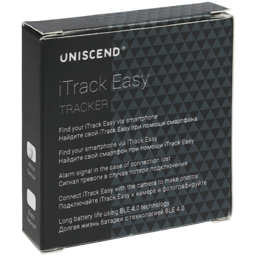 Трекер для поиска вещей iTrack Easy, черный Трекер для поиска вещей iTrack Easy, черный