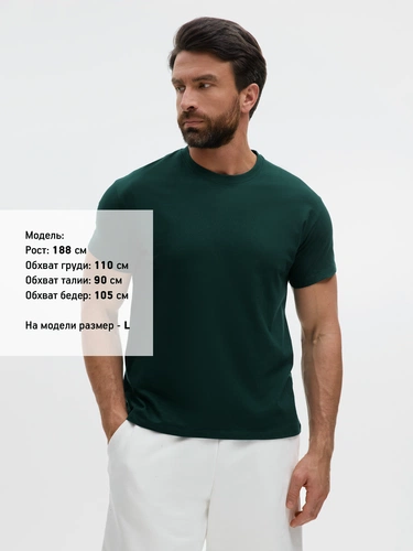 Футболка Imperial 190, синяя (petrol) Футболка Imperial 190, синяя (petrol)