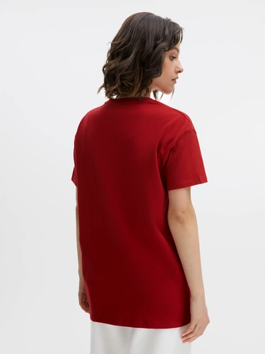 Футболка Imperial 190, вишнево-красная Футболка Imperial 190, вишнево-красная