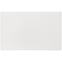 Лейбл из ПВХ Dzeta, ХL, белый