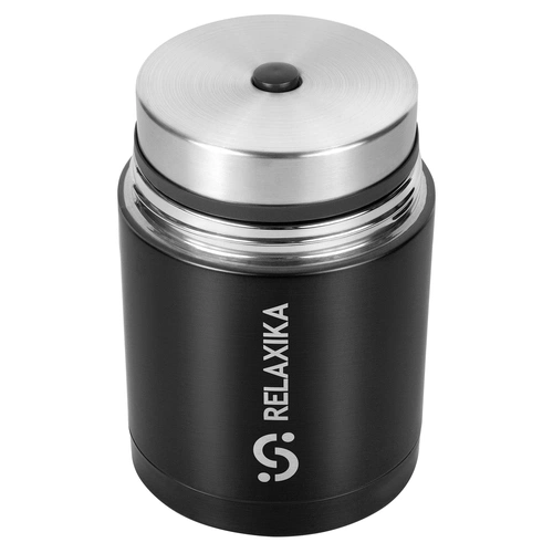 Термос для еды Relaxika 700, черный Термос для еды Relaxika 700, черный