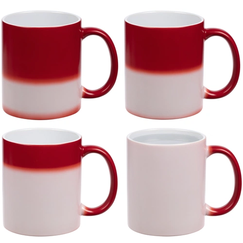 Кружка «Хамелеон», глянцевая, красная Кружка «Хамелеон», глянцевая, красная