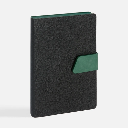 Ежедневник Boom, недатированный, черный с зеленым Ежедневник Boom, недатированный, черный с зеленым