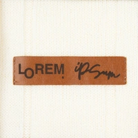 Лейбл кожаный Pasek