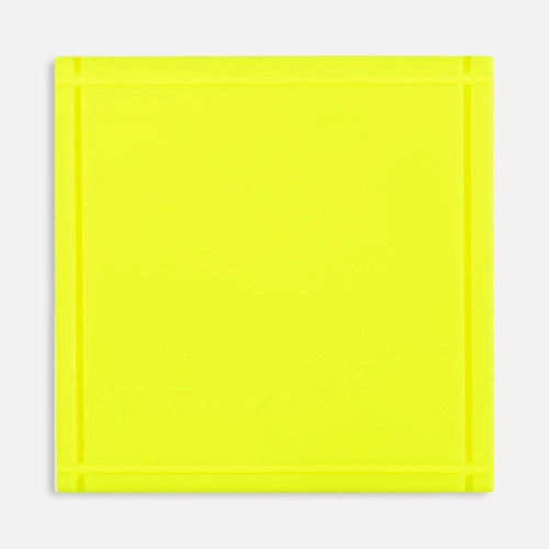 Лейбл из ПВХ Dzeta, L, желтый неон Лейбл из ПВХ Dzeta, L, желтый неон