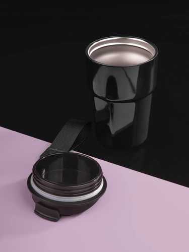 Термостакан Freshbrew, черный Термостакан Freshbrew, черный