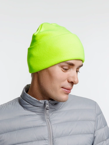 Шапка Urban Flow, салатовый неон Шапка Urban Flow, салатовый неон