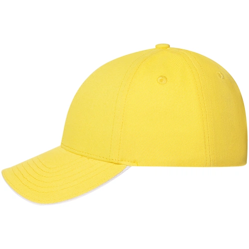 Бейсболка Spiker, желтая с белым Бейсболка Spiker, желтая с белым