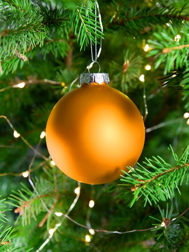 Елочный шар Finery Matt, 8 см, матовый оранжевый Елочный шар Finery Matt, 8 см, матовый оранжевый