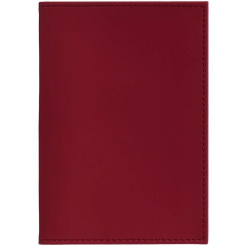 Обложка для паспорта Shall, красная Обложка для паспорта Shall, красная