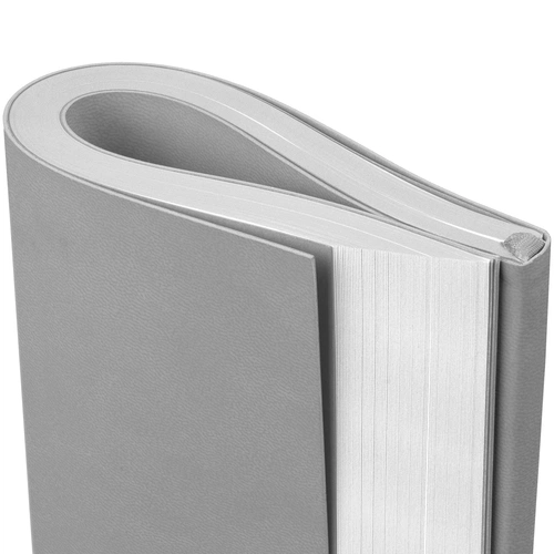 Ежедневник Flat, недатированный, серый Ежедневник Flat, недатированный, серый