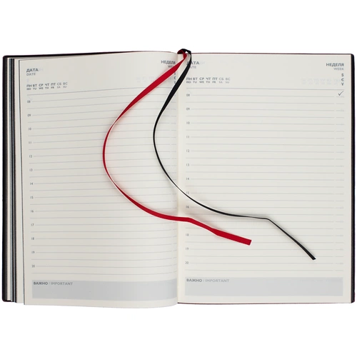 Ежедневник Avila, недатированный, красный Ежедневник Avila, недатированный, красный