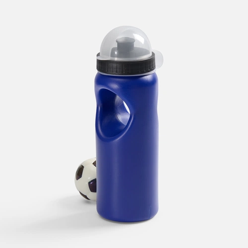 Бутылка с антистрессом Footballer, синяя Бутылка с антистрессом Footballer, синяя