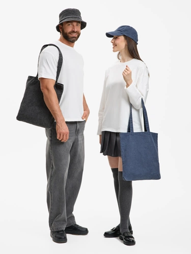 Сумка для покупок Berwi, черная Сумка для покупок Berwi, черная