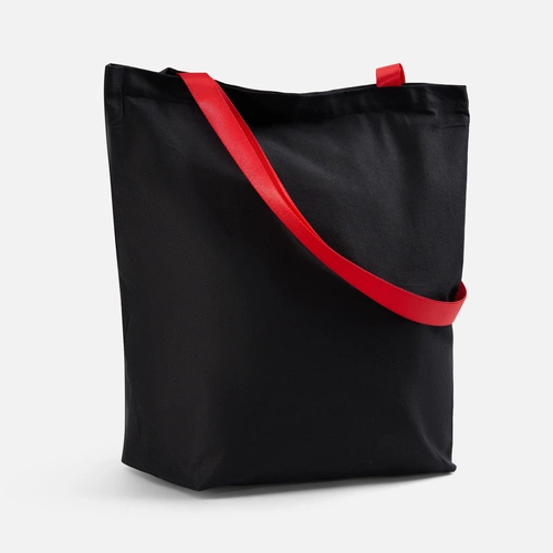 Шопер B5, черный с красными ручками Шопер B5, черный с красными ручками