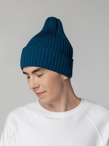 Шапка Yong, темно-синяя (морская волна) Шапка Yong, темно-синяя (морская волна)