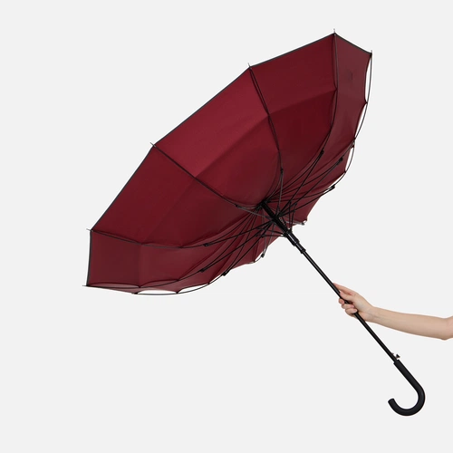 Зонт-трость Abrego, бордовый Зонт-трость Abrego, бордовый