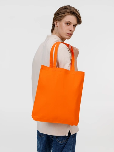 Холщовая сумка Strong 210, оранжевая Холщовая сумка Strong 210, оранжевая