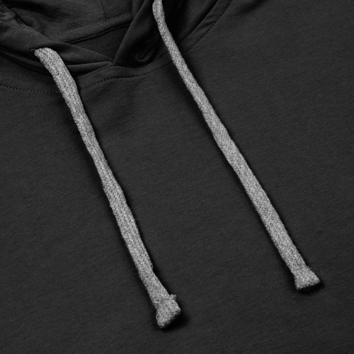 Толстовка с капюшоном Unit Kirenga, черная Толстовка с капюшоном Unit Kirenga, черная