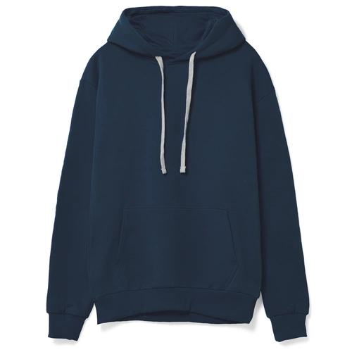 Толстовка с капюшоном Unit Kirenga Heavy, темно-синяя Толстовка с капюшоном Unit Kirenga Heavy, темно-синяя