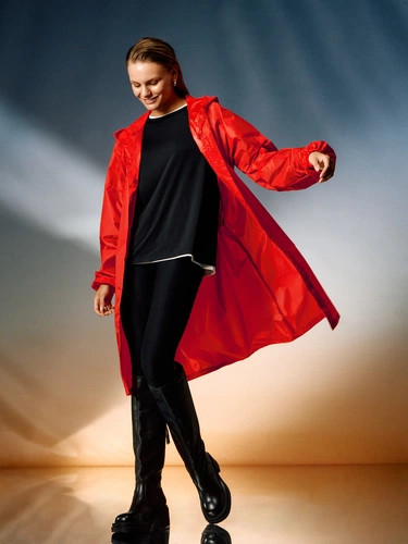 Дождевик унисекс Rainman, красный Дождевик унисекс Rainman, красный