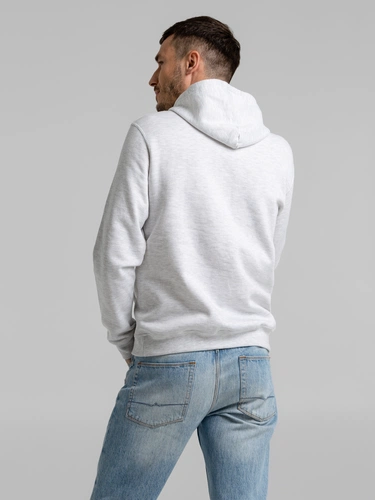 Толстовка с капюшоном Snake II светло-серый меланж Толстовка с капюшоном Snake II светло-серый меланж