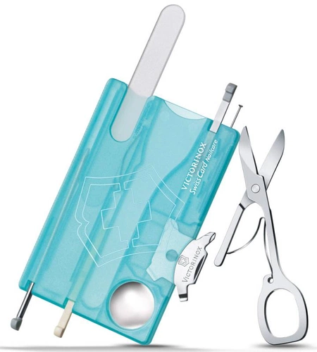 Набор инструментов SwissCard Nailcare, голубой Набор инструментов SwissCard Nailcare, голубой