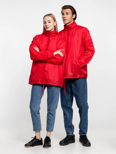 Ветровка унисекс Shift, красная Ветровка унисекс Shift, красная