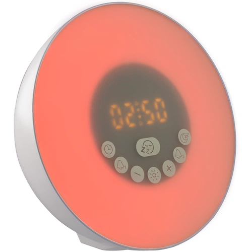 Лампа-колонка со световым будильником dreamTime, ver.2, белая Лампа-колонка со световым будильником dreamTime, ver.2, белая