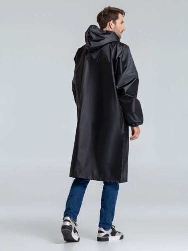 Дождевик унисекс Rainman Strong, черный Дождевик унисекс Rainman Strong, черный