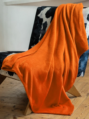 Плед Plush, оранжевый Плед Plush, оранжевый