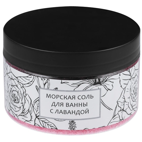 Соль для ванны Feeria в банке, с лавандой Соль для ванны Feeria в банке, с лавандой