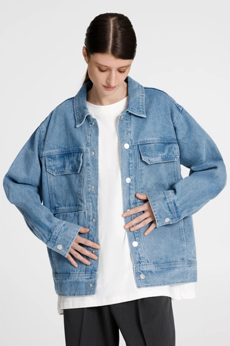 Куртка джинсовая O2, голубая Куртка джинсовая O2, голубая